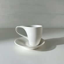 Load image into Gallery viewer, White Minimalist Turkish Coffee Espresso Cup
