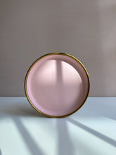 Load image into Gallery viewer, Dessert Light Pink and Golden Rim Plate
