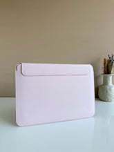 Load image into Gallery viewer, Sleek Leather 13 to 13.6 inch Macbook Pro &amp; Air Sleeve
