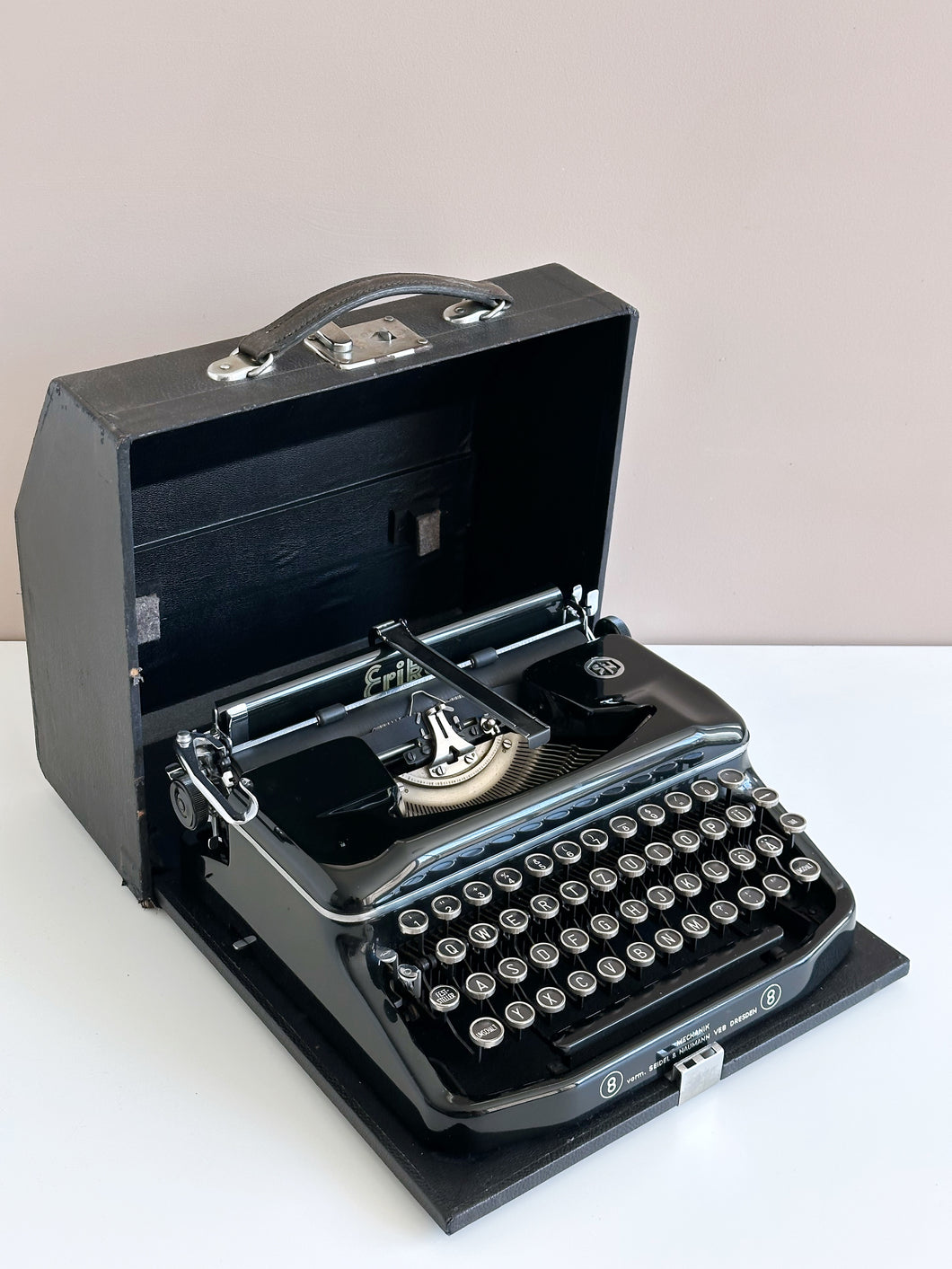 Erika Model 8 Typewriter - Made in Germany