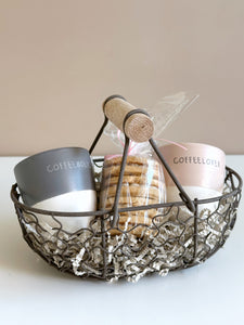 Cute Mini Espresso Cups Gift Basket