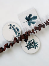 Load image into Gallery viewer, Nature Ceramic Coasters Set of Three
