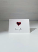 Load image into Gallery viewer, Floating Heart Love Gift Card
