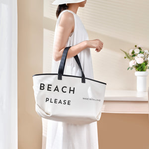 "Made with Love" Beach Bag