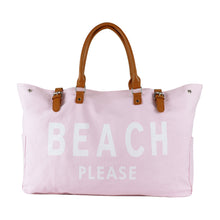 Load image into Gallery viewer, Baby Pink Beach Please Bag Unisex
