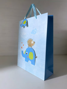 Elephant and Hedgehog Gift Bag