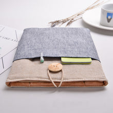 Load image into Gallery viewer, Camel Grey 13 inch Macbook Pro &amp; Air Sleeve
