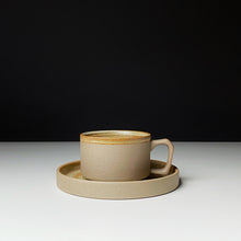 Load image into Gallery viewer, Flawless Light Brown Cup with Saucer
