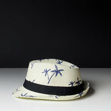 Load image into Gallery viewer, Panama White Beach Hat
