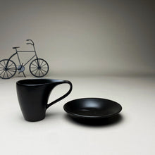 Load image into Gallery viewer, Black Minimalist Turkish Coffee Espresso Cup
