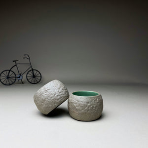 Rock Shaped Espresso Cups Set of Two