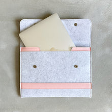 Load image into Gallery viewer, Pink 13 inch Macbook Pro &amp; Air Sleeve
