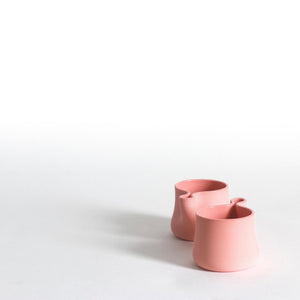 The Creamy Pink Infinity Shaped Mug
