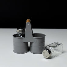 Load image into Gallery viewer, Tiny Salt &amp; Pepper Shaker with Basket
