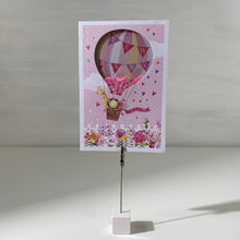 Load image into Gallery viewer, Hot air balloon &quot;it&#39;s a Girl&quot;  Gift Card
