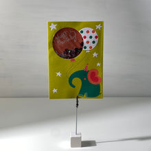 Load image into Gallery viewer, Elephant with Sequinned Birthday Balloon Gift Card
