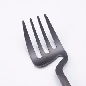 Black Matte Germanic Cutlery Set
