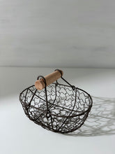 Load image into Gallery viewer, Mini Grey Vintage Wire Egg Basket
