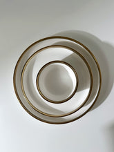 Load image into Gallery viewer, The White Pearl Plates Set of Three with Bowl
