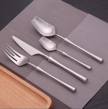 Load image into Gallery viewer, Medieval Ages Silver Cutlery Set
