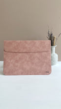 Load image into Gallery viewer, Leather 13 to 14 inch Macbook Pro &amp; Air Sleeve
