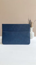 Load image into Gallery viewer, Leather 13 to 14 inch Macbook Pro &amp; Air Sleeve

